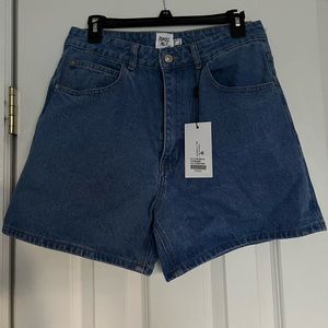 Princess Polly denim shorts